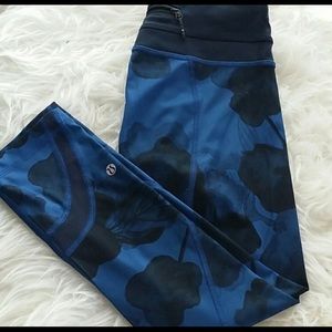 Lululemon crop floral print